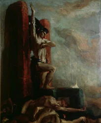 De dood van Montezuma (1466-1520), ca. 1924